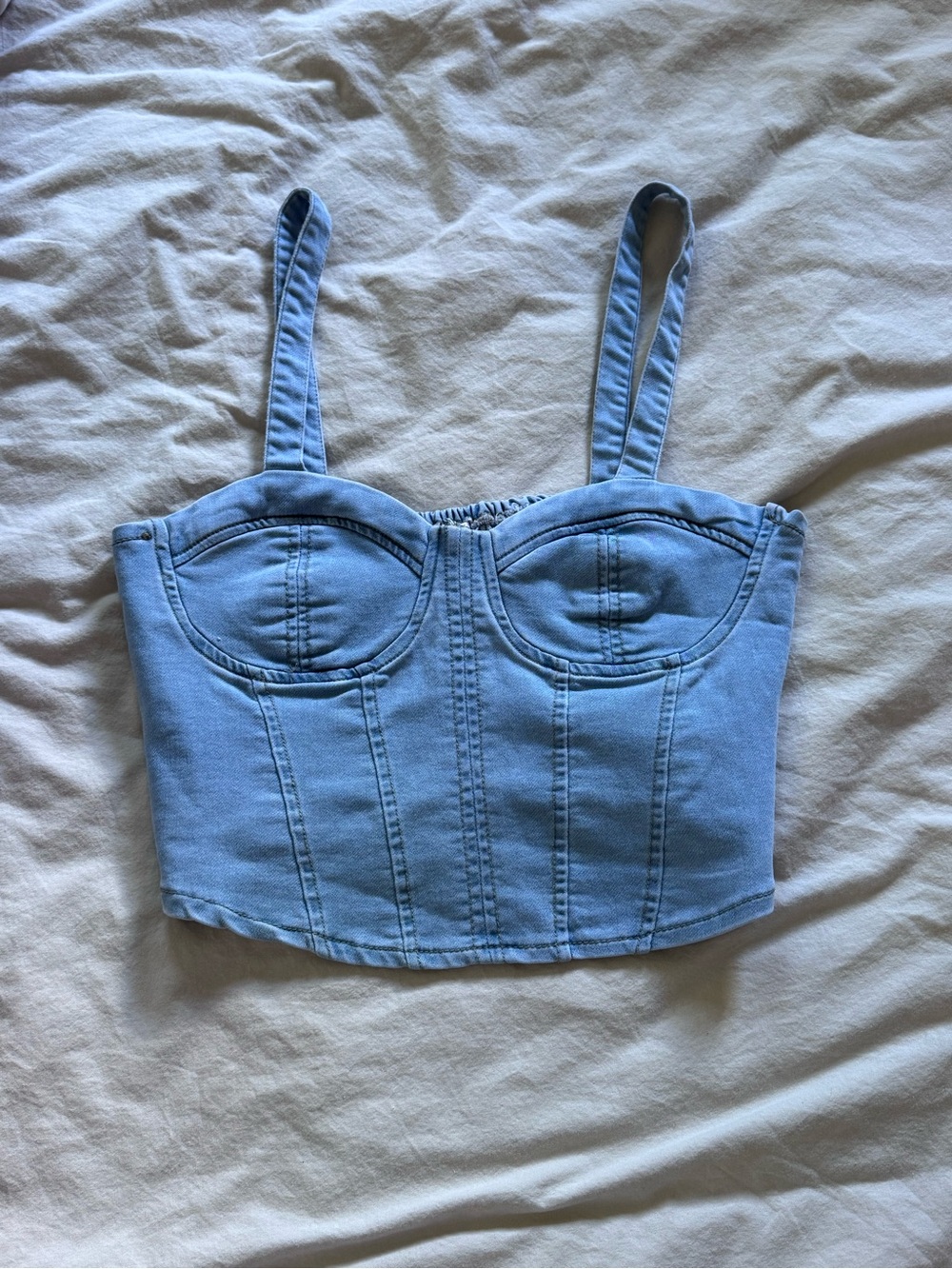 Corseted Crop Top